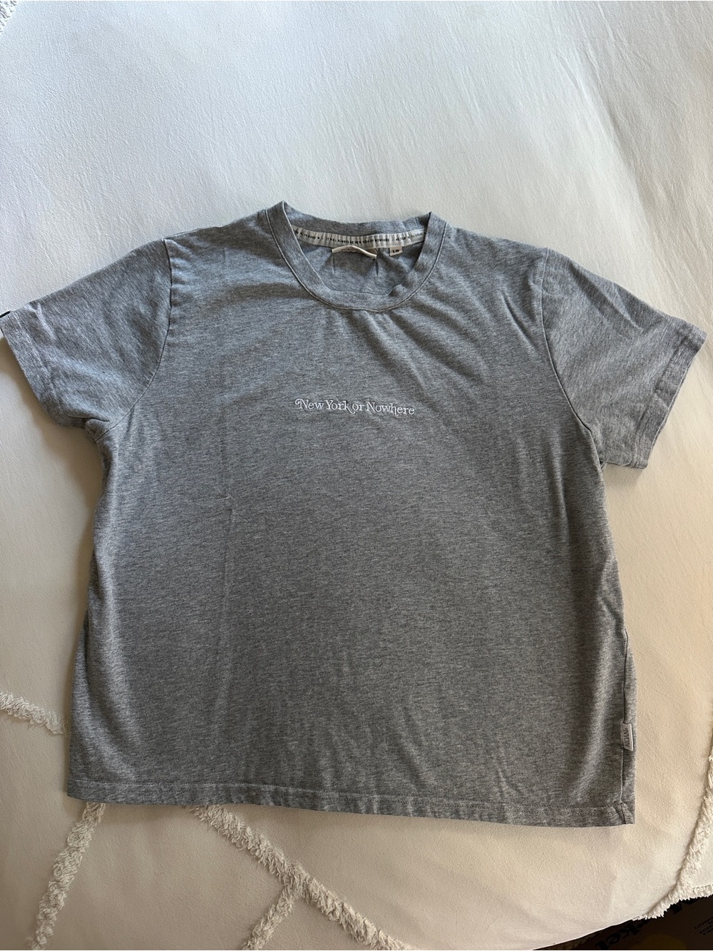 NYON New York or Nowhere Grey T-Shirt L Large